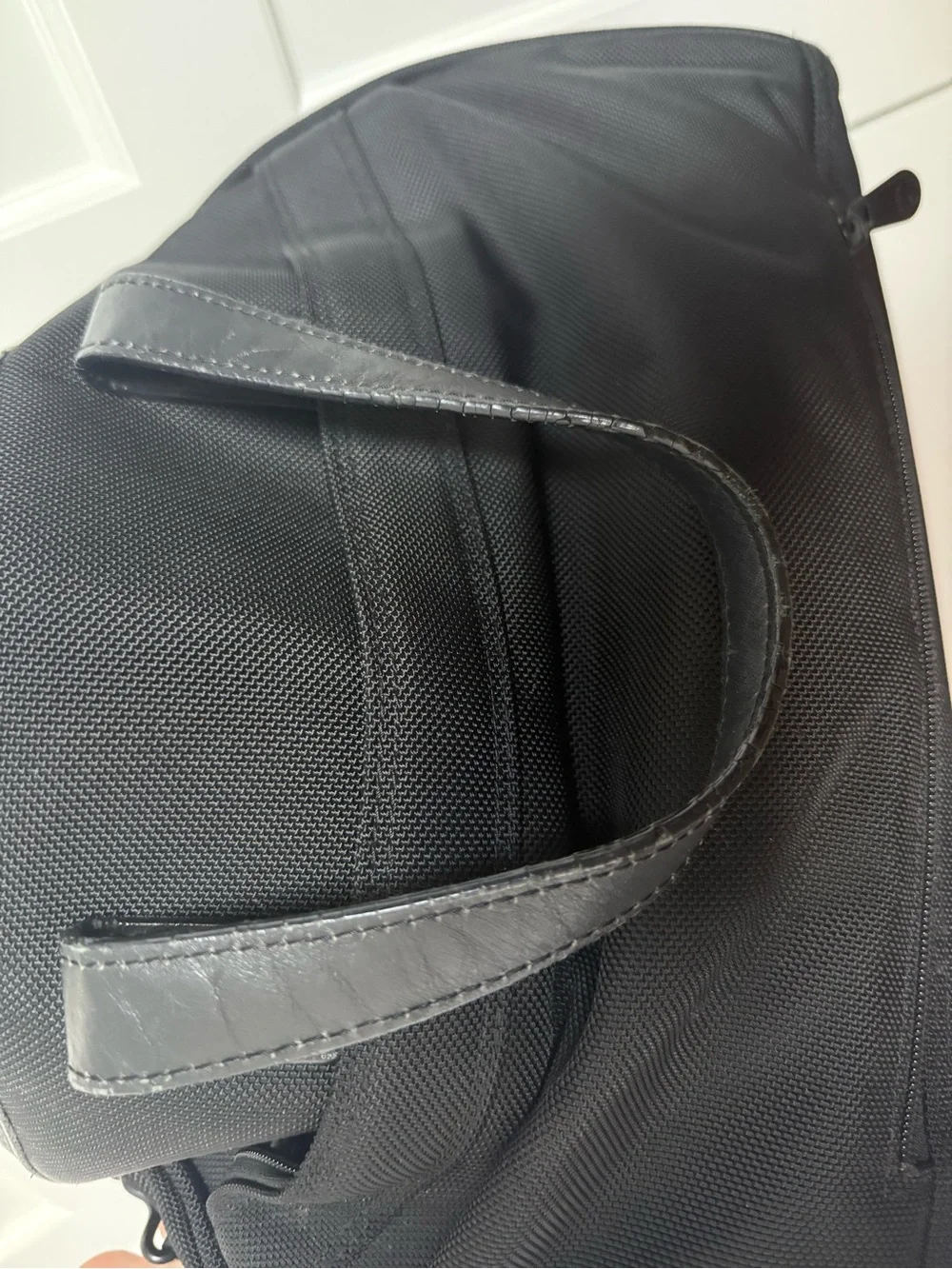 Vintage Black Briggs & Riley Duffle Bag, Used Condition